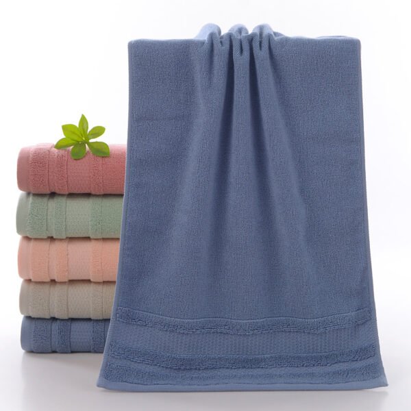 Mi Zi satin pure cotton towel for home use, couple's face towel, soft and absorbent hotel gift