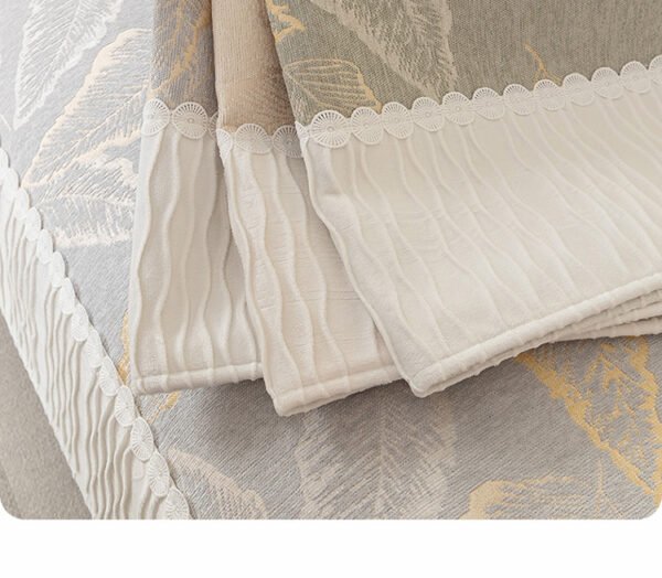 Sofa cushion for all seasons, non slip cushion, light luxury, creamy style, high-end sofa cover, cloth towel - Image 5