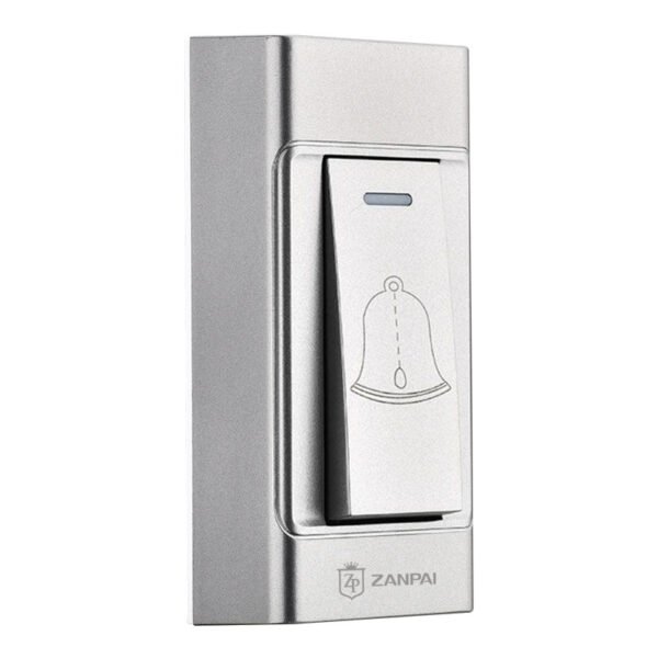 Zanpai household surface mounted doorbell, small button automatic reset, small switch panel, rebound return doorbell switch - Image 4