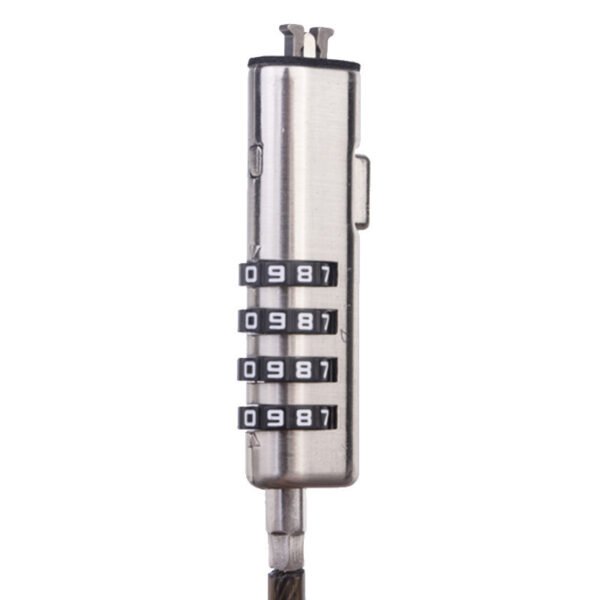 New minimalist notebook universal computer lock, 3 * 5cm * 1.8M NANO hole small lock, hole computer anti-theft lock - Image 2