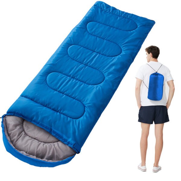 Outdoor sleeping bag, camping sleeping bag, single-person cold-proof sleeping bag for camping, outdoor supplies。 - Image 4