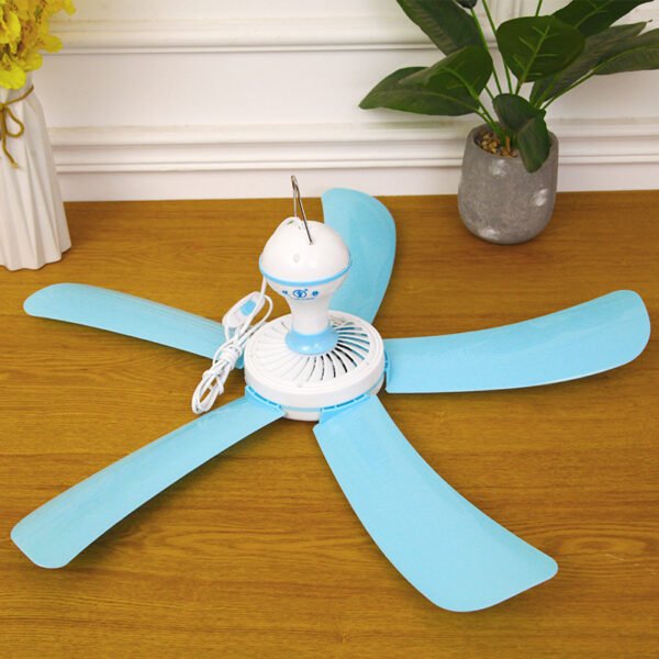 Large ceiling fan, electric fan, mini breeze, low noise, student dormitory mosquito net fan, household hanging fan, small ceiling fan - Image 3