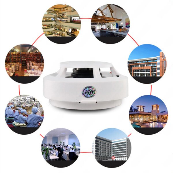 433MHz smoke detector, 315 wireless smoke detector, remote fire alarm photoelectric sensor - Image 8