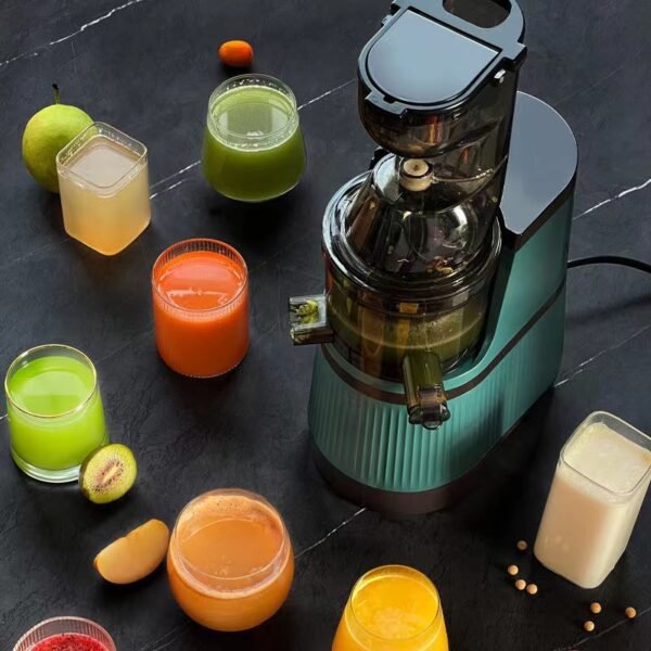 Stainless steel new juicer, juice residue separation, juicer, household fully automatic, large and small caliber gift - Image 2