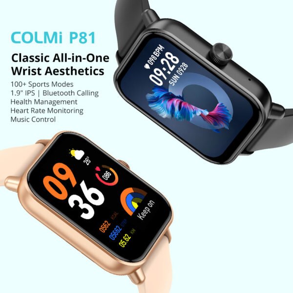 COLMI P81 语音通话智能手表 超 1.9 英寸屏幕 24 小时健康监测 - Image 3