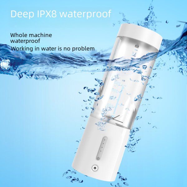 New juicing cup, small portable USB juicer, electric mini fryer, rechargeable blender - Image 3