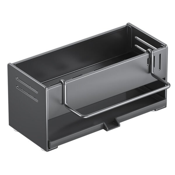 Carbon Steel Kitchen Sink Drainer Sponge Rack Washbasin Accessories Cloth Dish Brush Organizer Storage Rack - Image 5
