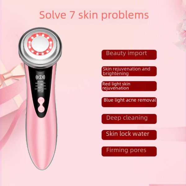 Home Import Device Portable Beauty Device Import Facial Rejuvenation Facial Color Light Massage Lift Import Beauty Device - Image 2