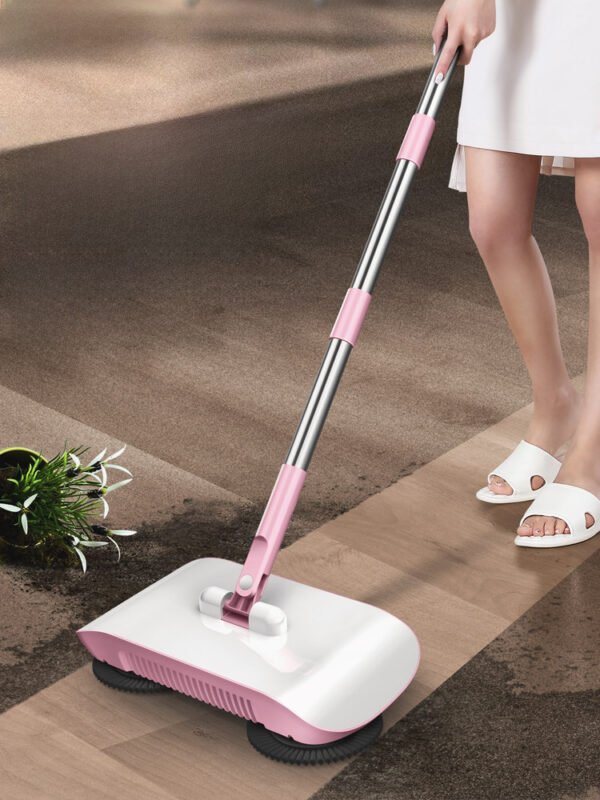Wanben manufacturer direct sales hand push floor sweeper, household broom, dustpan, mopping machine, gift mop floor sweeper - Image 5