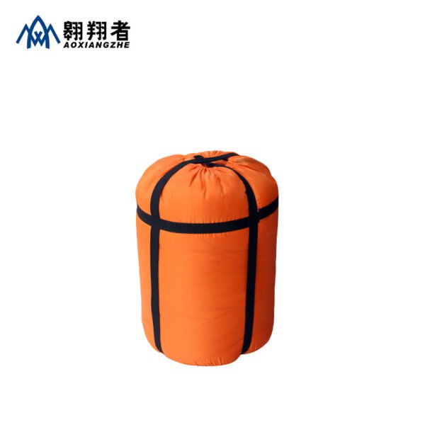 Aoxiangzhe manufacturer's emergency disaster relief orange sleeping bag for adults, outdoor fire-fighting, thickened and warm portable camping - Image 4