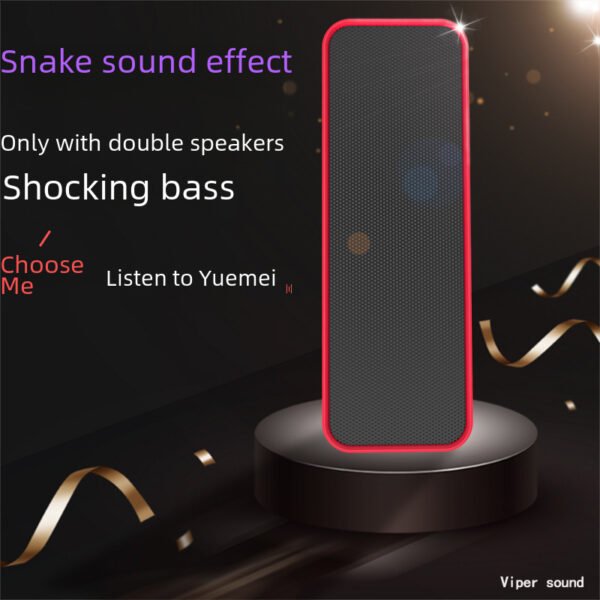 Bluetooth speaker mini portable wireless speaker small speaker small subwoofer card speaker - Image 4