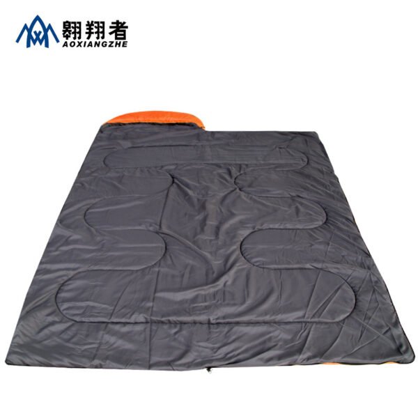 Aoxiangzhe manufacturer's emergency disaster relief orange sleeping bag for adults, outdoor fire-fighting, thickened and warm portable camping - Image 3