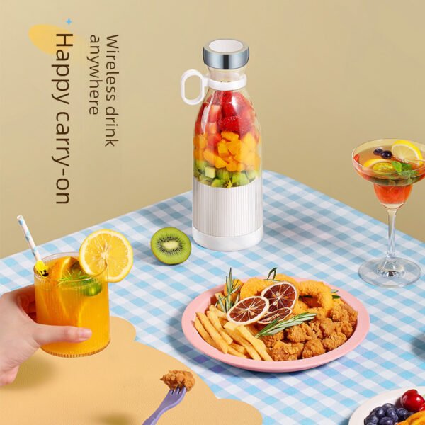 Portable juicer, household fruit mini charger, student dormitory mini fryer, electric cup - Image 2