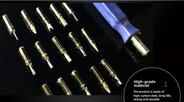 Multi functional 16IN1 square box combination screwdriver set, for household use with small screwdrivers and screwdrivers - Image 2