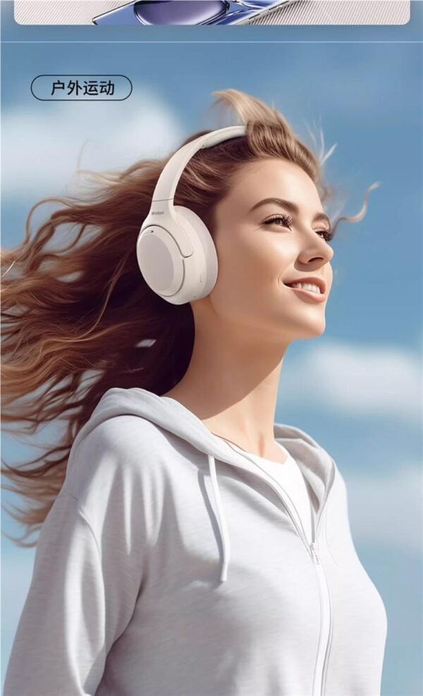 Berlin Voice over-ear Bluetooth headphones with ANC active noise cancellation, wireless ultra-long battery life, low latency for sports and gaming - Image 2