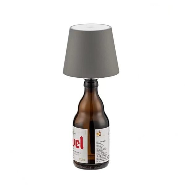 Charging Atmosphere Desk Lamp, Plug in Wine Bottle Lamp, RGB Tri color Cross border Touch Atmosphere Lamp - Image 4