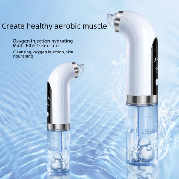 Household high suction ultra small bubble beauty introduction device, rechargeable electric blackhead suction facial cleansing and washing device, hair replacement