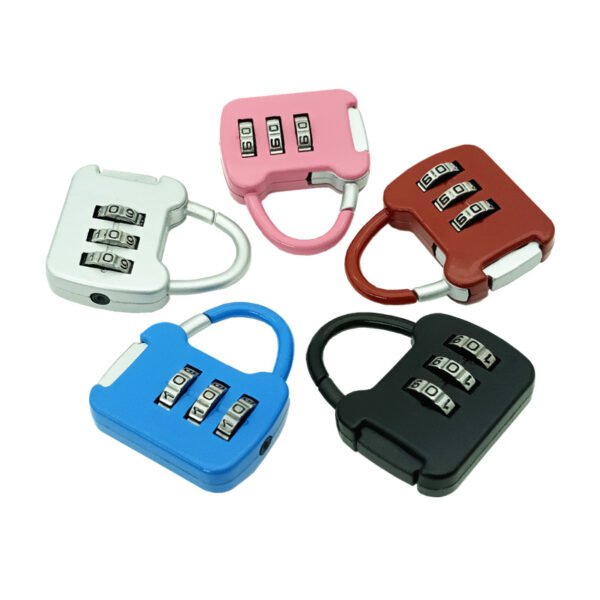 password lock, small padlock, suitcase, gym, student cabinet, lock, wholesale, manufacturer, direct sales - Image 2