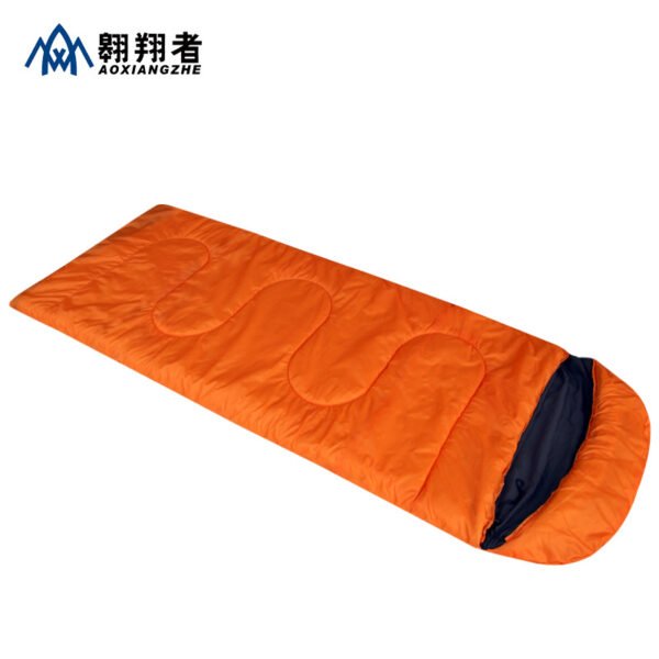 Aoxiangzhe manufacturer's emergency disaster relief orange sleeping bag for adults, outdoor fire-fighting, thickened and warm portable camping - Image 5