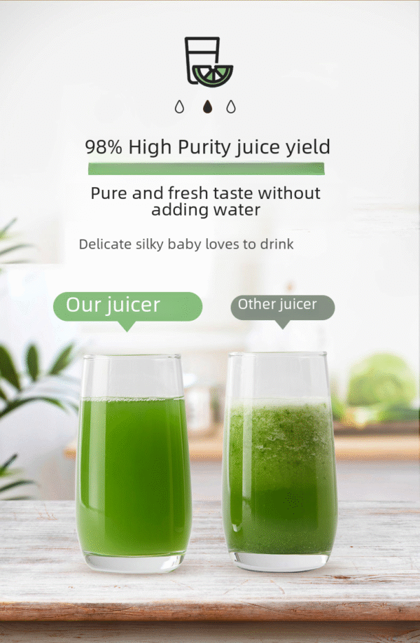 Juicer, juice extractor, juice extractor, extra large caliber residue separation machine, household milk tea shop, ginger vegetable juice extractor - Image 8