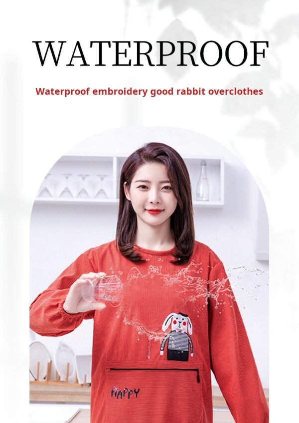 waterproof long-sleeved apron - Image 3