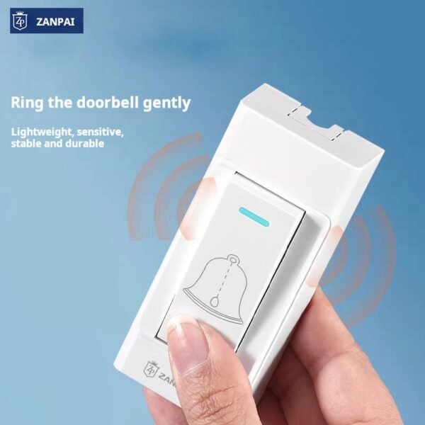 Zanpai Mingxian Exit Door Access Control Switch Panel Old style Automatic Reset Small Button Surface mounted Access Control Switch - Image 4