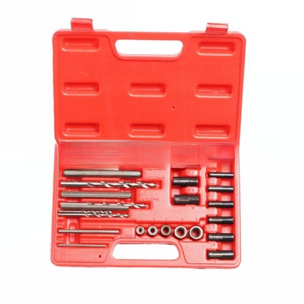 25 piece set of specialized tools for screw extractor