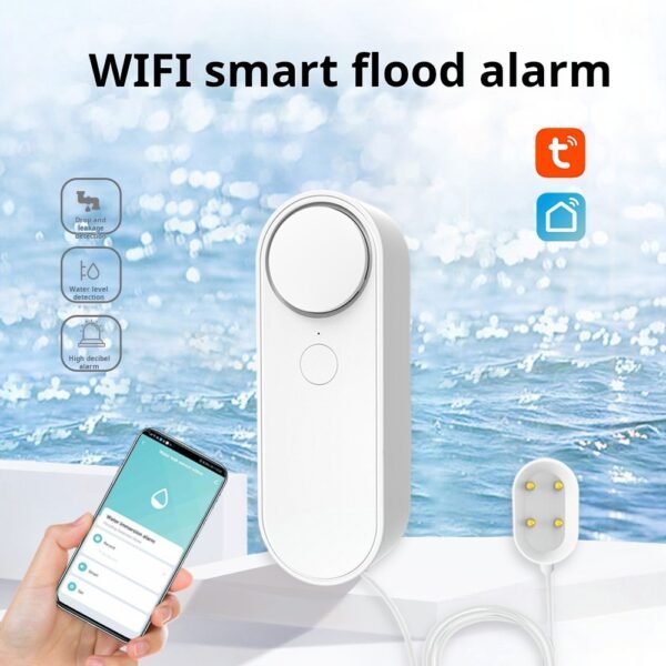 graffiti water immersion sensor, on-site alarm, intelligent water level detector with three levels of volume leakage alarm
