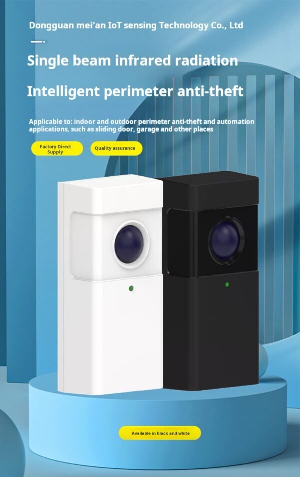 Manufacturer's direct supply of single beam infrared detector, garage floor, barrier gate, automation, outdoor door and window anti-theft - Image 4