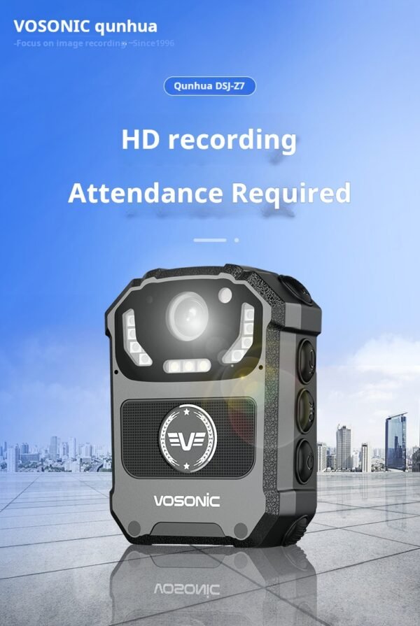 DSJ-Z7 version law enforcement recorder, high-definition infrared night vision, portable work instrument worn on the chest - Image 5
