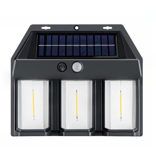 New outdoor solar wall lamp, waterproof tungsten filament lamp, induction courtyard lamp, garden villa night light, lighting - Image 5