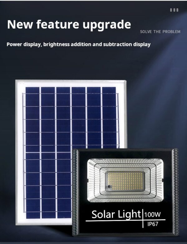 Treasure Pot Solar Light, Dream Blue Projection Light, Ceiling Light, Courtyard Light, Integrated Outdoor Lighting Street Light - Image 3