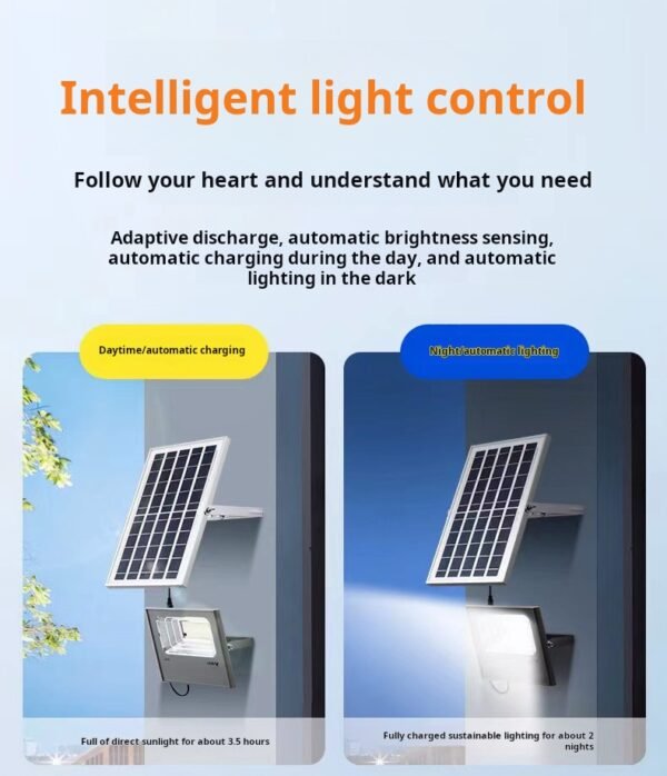 Treasure Pot Solar Light, Dream Blue Projection Light, Ceiling Light, Courtyard Light, Integrated Outdoor Lighting Street Light - Image 4