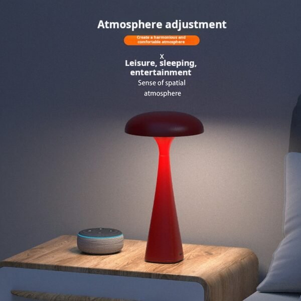 New Creative Jellyfish Mushroom Table Lamp Bar Table Lamp, USB Charging Touch Atmosphere Decorative Nightlight - Image 3