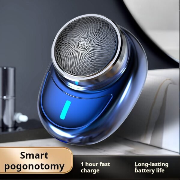 mini electric shaver with breathing light, men's shaver, shaver, portable charging shaver - Image 2