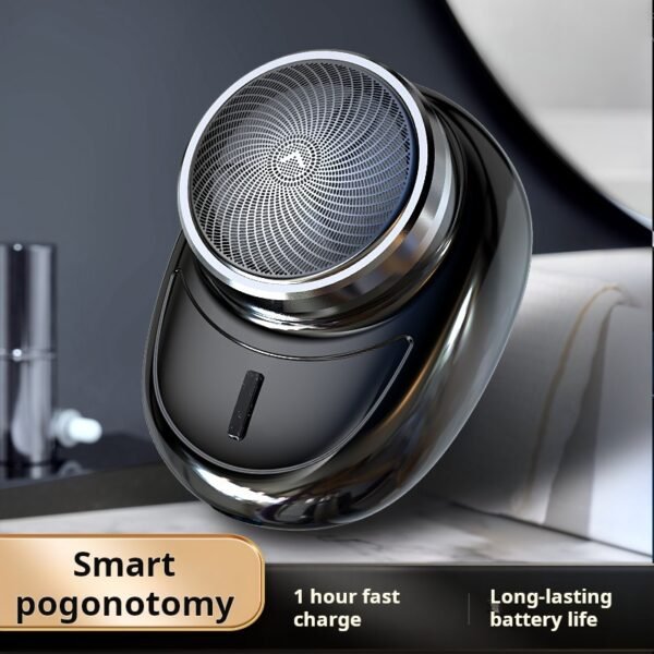 mini electric shaver with breathing light, men's shaver, shaver, portable charging shaver - Image 3