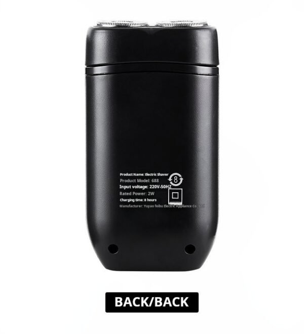 Spot wholesale electric shavers, rechargeable shavers, shaving knives, beard knives, portable floating three blade heads, water washed - Image 2