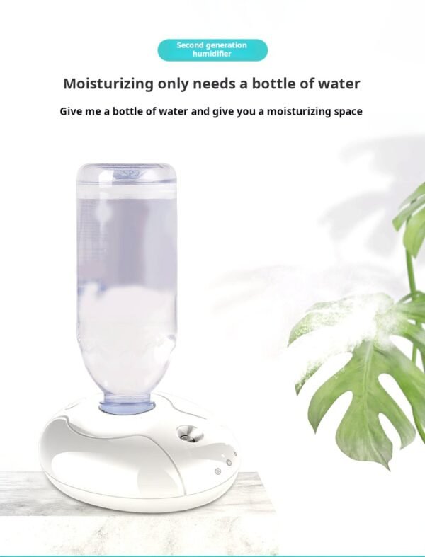 Moisturizing USB Mini Portable Mineral Water Bottle Ultrasonic Desktop Home Car Humidifier - Image 5