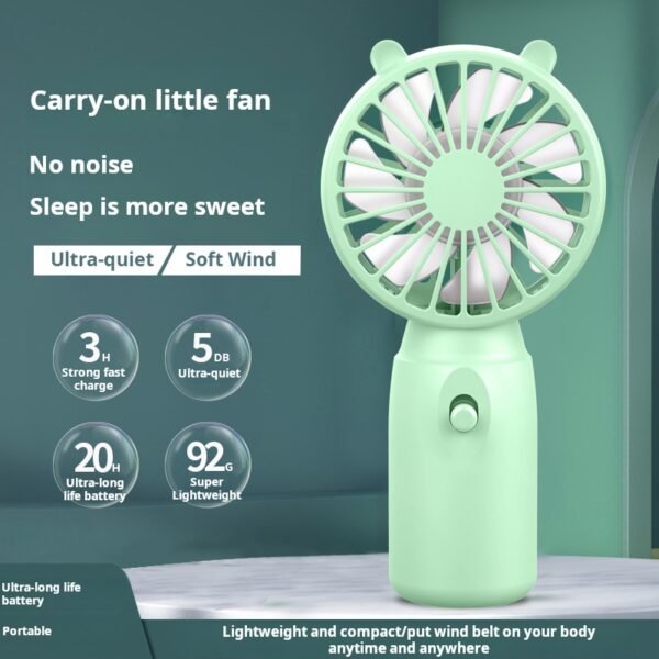 Dry battery handheld small fan, activity gift small fan, portable mini small fan - Image 3
