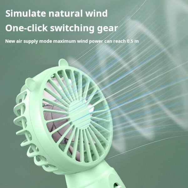 Dry battery handheld small fan, activity gift small fan, portable mini small fan - Image 4