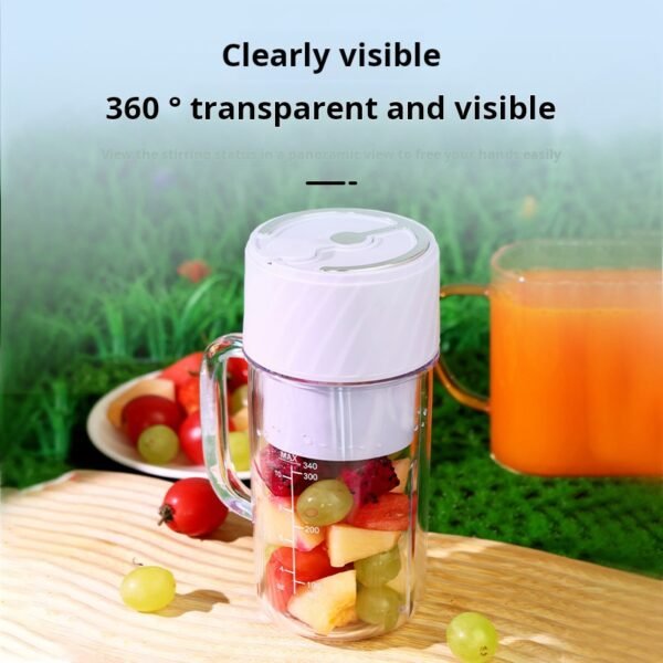 New portable juice extractor household rechargeable soybean milk mini cup food supplement fruit multi-function juice machine