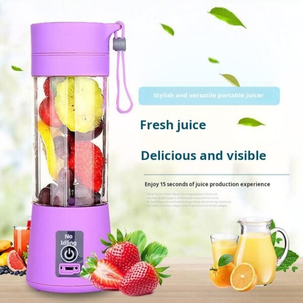 Multi functional mini portable electric juicer for charging, household fruit juice complementary food machine, fruit cooking blender - Image 2