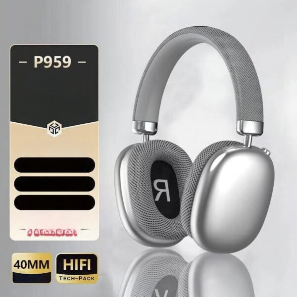 Over-ear wireless Bluetooth headphones, stereo sound sports game noise-cancelling music headphones - Image 2