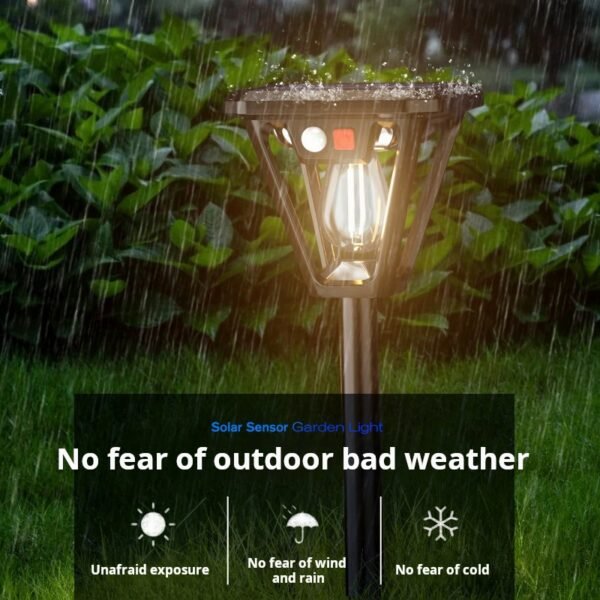 New solar multi-functional wall lamp, solar garden lamp, led garden decorative lamp, waterproof outdoor road lamp