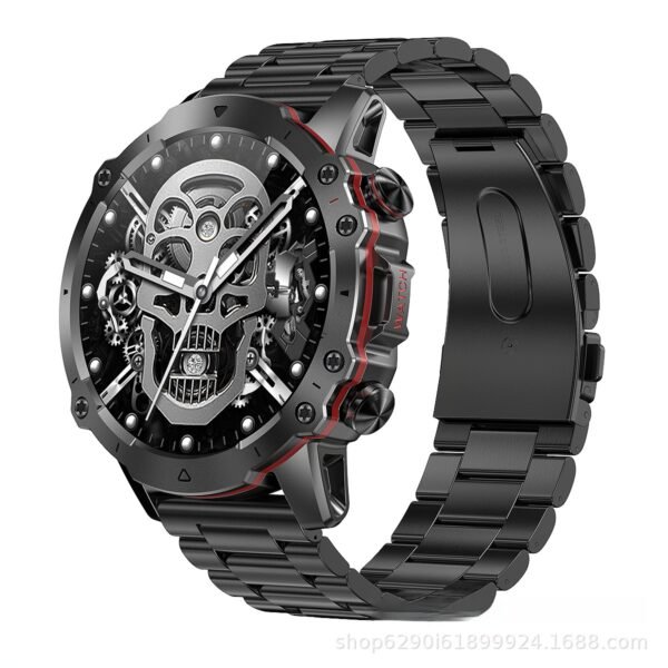 AK56 Men's Smart Watch Fitness Mode HD Touch Screen Bluetooth Call Outdoor Watch