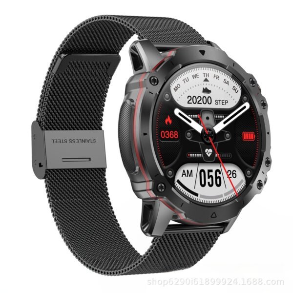 AK56 Men's Smart Watch Fitness Mode HD Touch Screen Bluetooth Call Outdoor Watch - Image 2