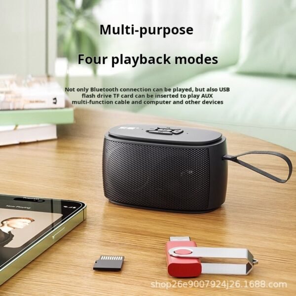 Sony Esports C35 mini audio card USB drive portable small Bluetooth speaker subwoofer USB music player - Image 2