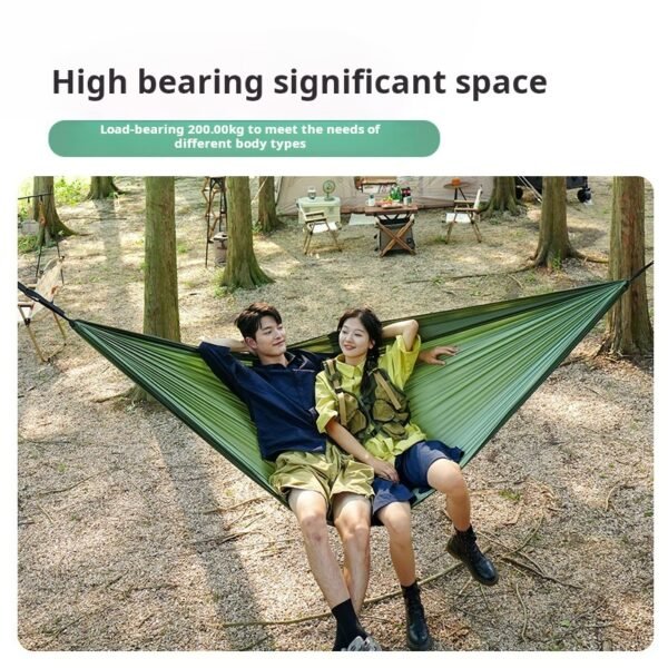 Hammock, outdoor swing, anti-rollover dormitory, dormitory for students and children, double household, outdoor leisure, adult hammock