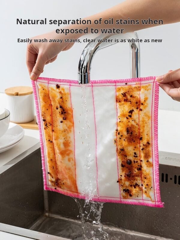 Creative Kitchenware, Home Use Dishwashing Brush, Practical Cleaning Brush with Thickened Bristles, Complete Set - Image 3