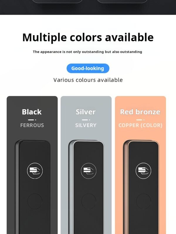 Hotel door lock factory computer card lock intelligent electronic induction lock wooden door magnetic card lock hotel card lock - Image 4